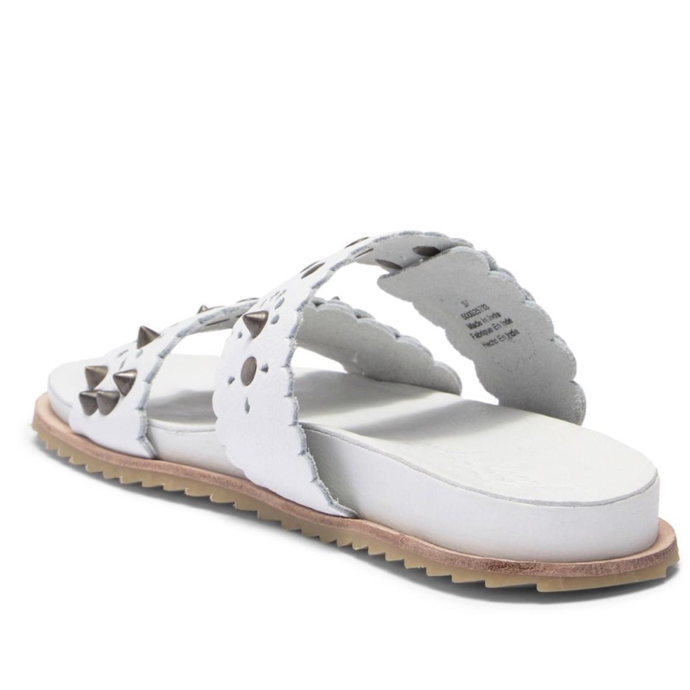 SOLD🌸FREE PEOPLE White Leather Spellbound Sandal - Picture 5 of 7